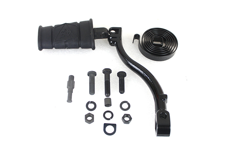 HARLEY 45 Zoll WL Kickstarterarm-Kit schwarz passend für 1937–1952 W,