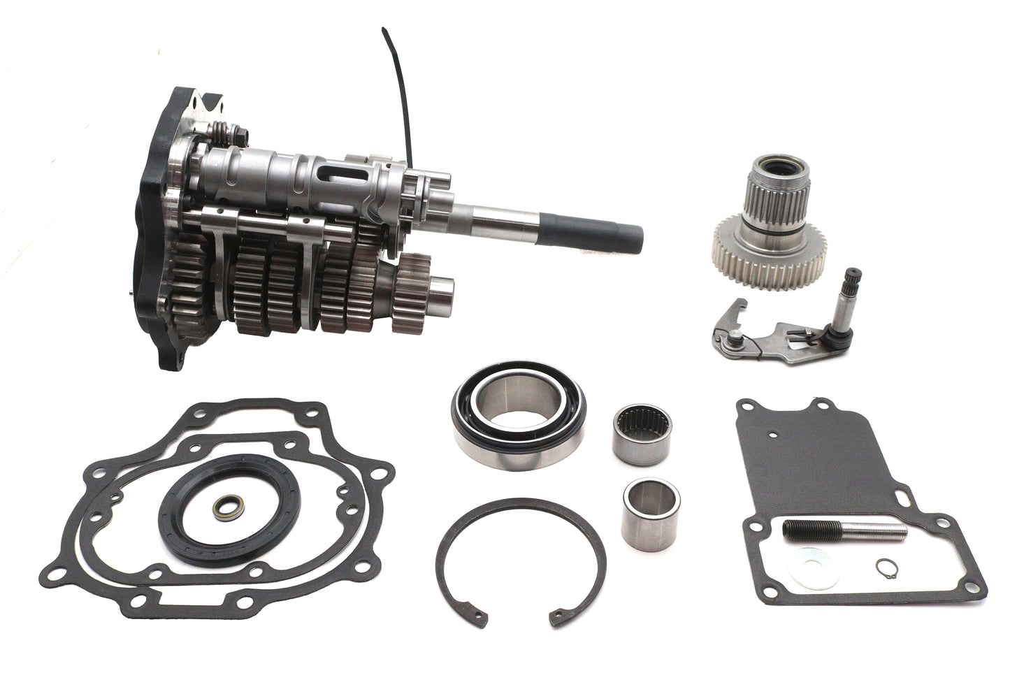 HARLEY Jims Fat 6 Super Gear Kit Schwarz Passt 2007-2016 FLT, 2007-2017 FXST, 2007-2017 FLST, 200