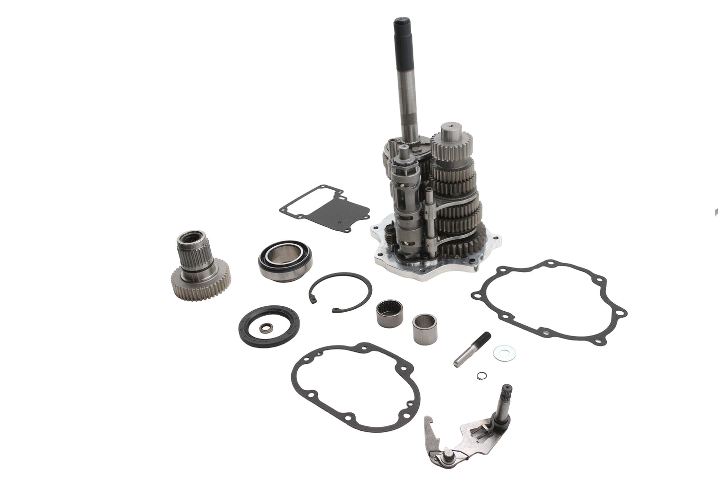 HARLEY Jims Fat 6 Super Getriebe-Kit poliert, passend für 2007-2016 FLT, 2007-2016 FXD, 2007-2017 FXST, 1