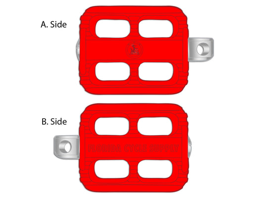 HARLEY Kick Starter Pedal Assembly Red Fits 0-  Custom, application