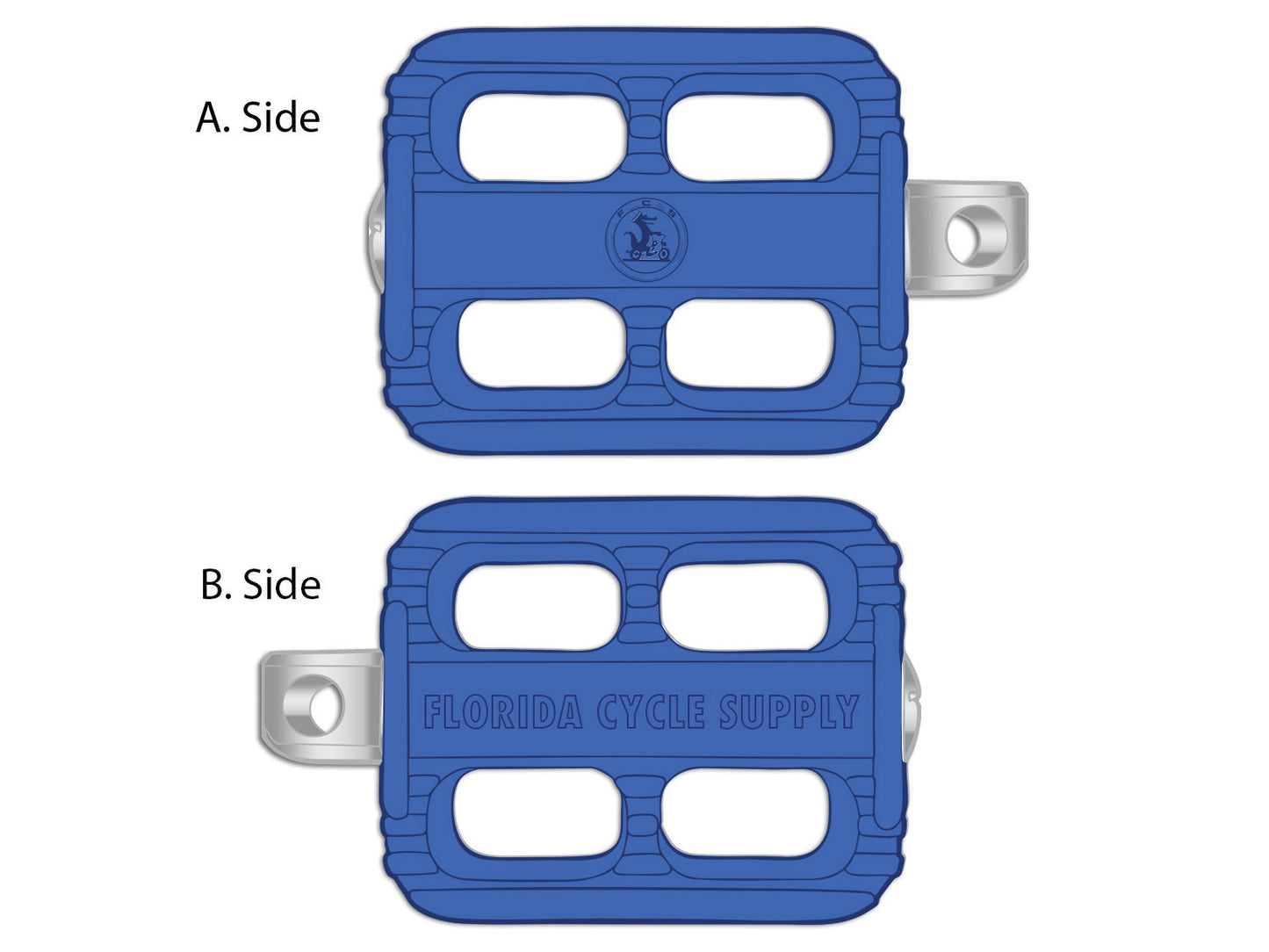 HARLEY Kickstarterpedal Baugruppe Blau Passend für 0-  Custom, Anwendung