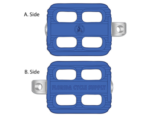 HARLEY Kick Starter Pedal Assembly Blue Fits 0-  Custom, application