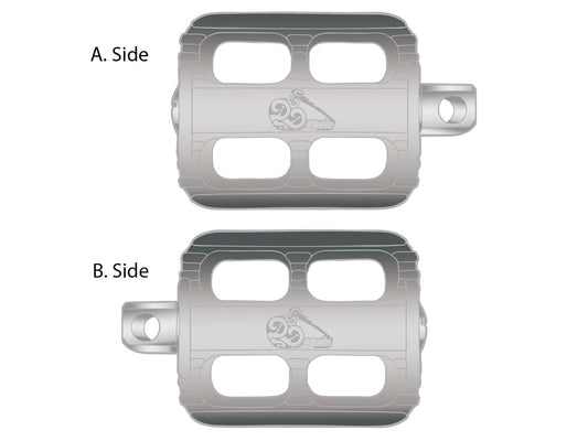HARLEY D+D Kick Starter Pedal Assembly Fits 0-  Custom, application for kick starter models