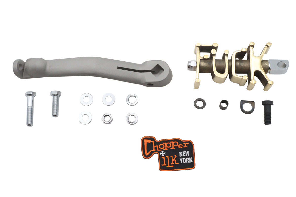 HARLEY F-ck Unbreakable Kick Starter Arm Kit Stainless Steel Fits XL 1957-1979,   FL 1954-1984,   FX