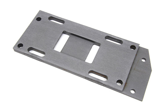 HARLEY Replica Parkerized Transmission Mounting Plate fits 1936-1952 EL,   1941-1957 FL,
