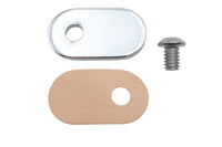 HARLEY Ultima Speedometer Block Off Plate Kit Fits 2007-2017 FXST,   2007-2017 FLST,   2006-2017 FXD