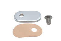 HARLEY Ultima Speedometer Block Off Plate Kit Fits 2007-2017 FXST,   2007-2017 FLST,   2006-2017 FXD