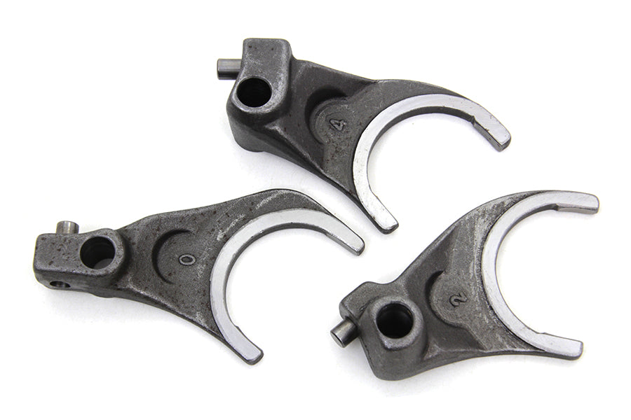 HARLEY Shifter Fork Set fits 1979-2006 FLT,   1979-2006 FLT,   1986-2006 FLST,   1986-2006 FXST,   1982-1994 FXR,   1982-1994 FXR,   1991-2005 FXD,
