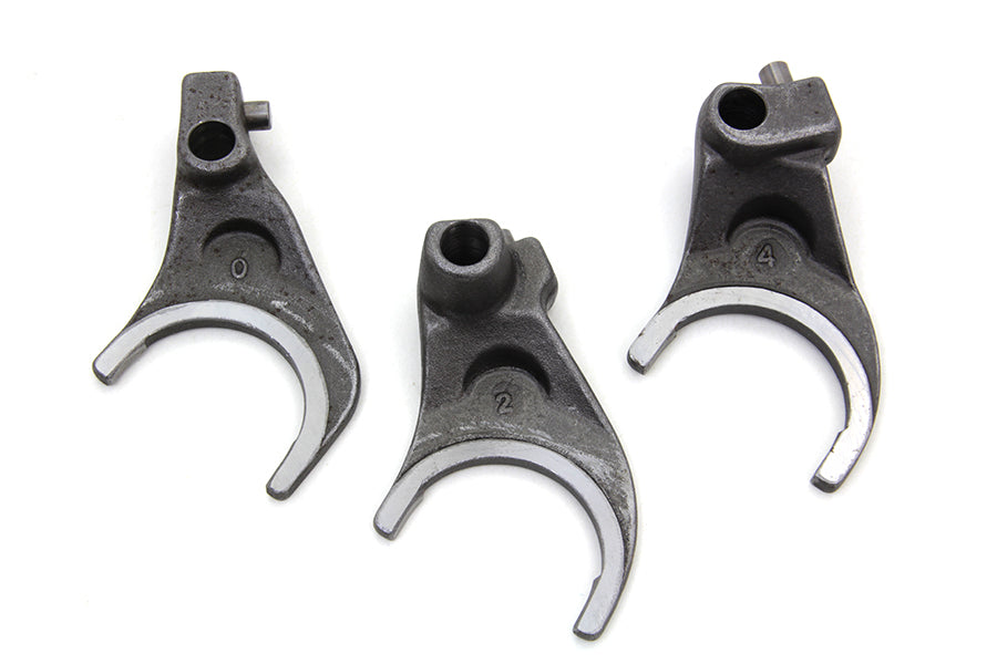 HARLEY Shifter Fork Set fits 1979-2006 FLT,   1979-2006 FLT,   1986-2006 FLST,   1986-2006 FXST,   1982-1994 FXR,   1982-1994 FXR,   1991-2005 FXD,
