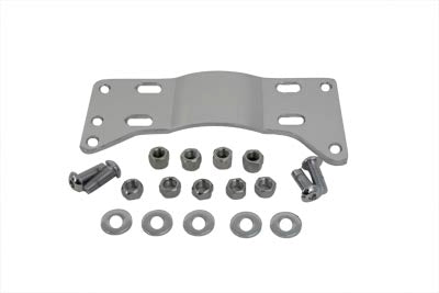 HARLEY Chrom Getriebe-Montageplatten-Kit, passend für 1986-1999 FXST, 1986-1999 FLST,