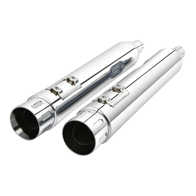 Custom Chrome HARLEY CHROME SLOTTED THUNDER STANDARD MUFFLER 95-16 TOURING