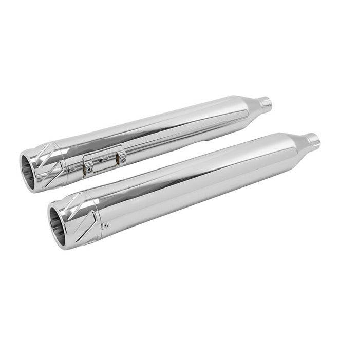 Custom Chrome HARLEY CHROME MAGNUMS STANDARD MUFFLER 1995-2016 TOURING MODELS