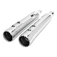 Custom Chrome HARLEY CHROME DEFENDERS STANDARD MUFFLER  17-20 TOURING