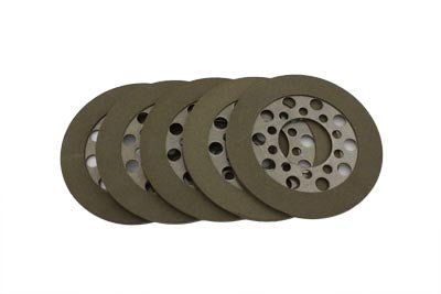 HARLEY Kevlar Kupplungsreibscheibensatz, passend für FL 1968–1984, FX 1971–1984,