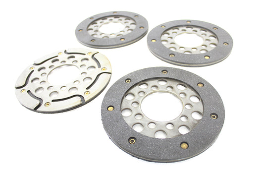 HARLEY Replica Dry Clutch Plate Set fits 1941-1967 FL,   1941-1948 UL,