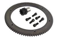 HARLEY 84 Zähne Kupplungstrommel-Zahnkranz-Kit Kettenantrieb passend für 1990-1993 FXST, 1990-1993 FLST, 1990-