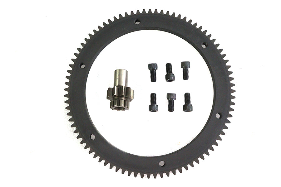HARLEY 84 Zähne Kupplungs-Trommel-Zahnkranz-Kit passt für 1994-1997 FXST, 1994-1997 FLST, 1994-1997 FLT,