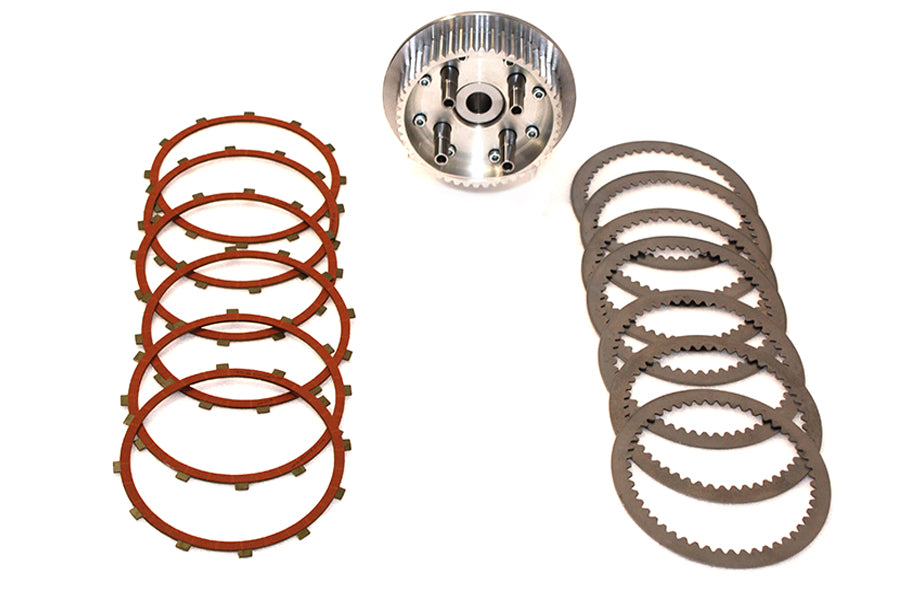 HARLEY Kupplungsnabenplatten-Kit passend für 1985-1990 FXST, 1986-1990 FLST, 1985-1990 FLT, 1985-1990 FXR,