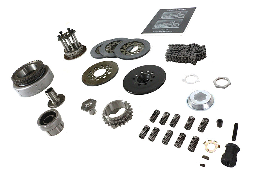 HARLEY Kompensator Primärantriebssatz passend für 1936-1952 EL, 1937-1948 UL, 1941-1953 FL,