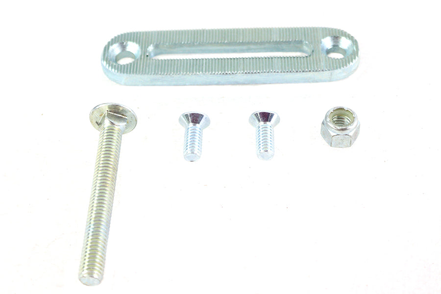 HARLEY Kettenspanner Ankerplatte und Vierkantschraube Passend für 1984-2000 FXST, 1986-2000 FLST, 1984-