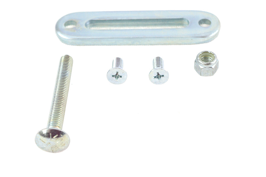 HARLEY Kettenspanner Ankerplatte und Vierkantschraube Passend für 1984-2000 FXST, 1986-2000 FLST, 1984-