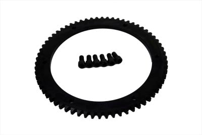 HARLEY 66 Tooth Clutch Drum Starter Ring Gear Bolt-On Fits 1991-1993 FXST,   1991-1993 FLST,   1991-