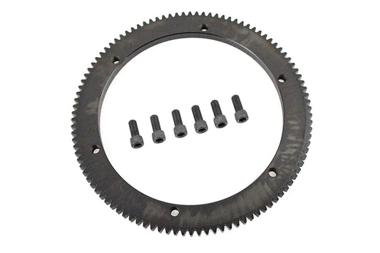 HARLEY 102 Tooth Clutch Drum Starter Ring Gear Bolt-On fits 1998-2006 FXST,   1998-2006 FLST,   1998-2006 FLT,   1998-2006 FXD,