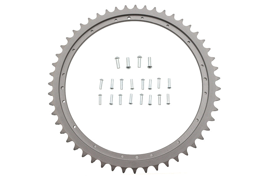 HARLEY Hinteres Kettenrad-Kit 51 Zähne Passend für FL 1941-1957, EL 1936-1940, UL 1937-1948