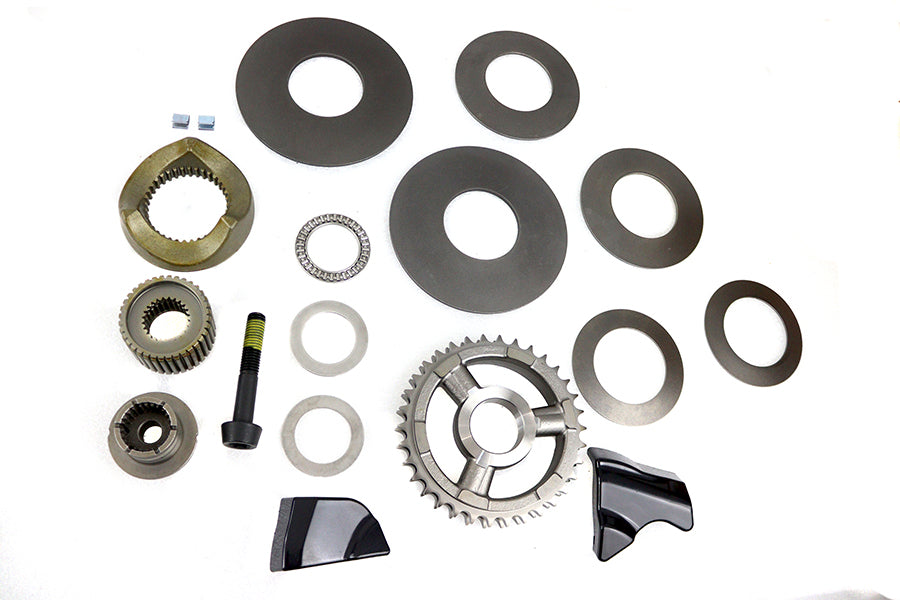 HARLEY Kompensator-Kettenrad-Kit 34 Zähne Passend für 2006-2017 FXD,   2006-2017 FLST,   2007-2016 FLT,   20