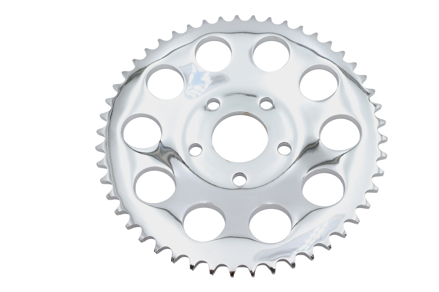 HARLEY Dish Type Rear Sprocket Chrome 49 Tooth Fits 1982-1985 FXR,   1982-1985 FXR,
