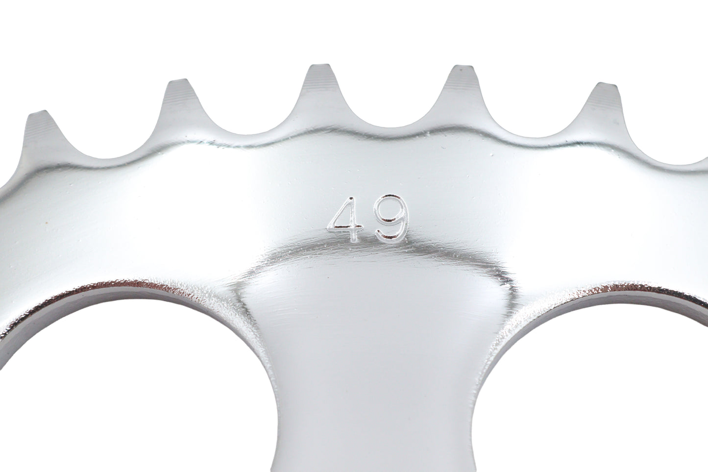 HARLEY Dish Type Rear Sprocket Chrome 49 Tooth Fits 1982-1985 FXR,   1982-1985 FXR,