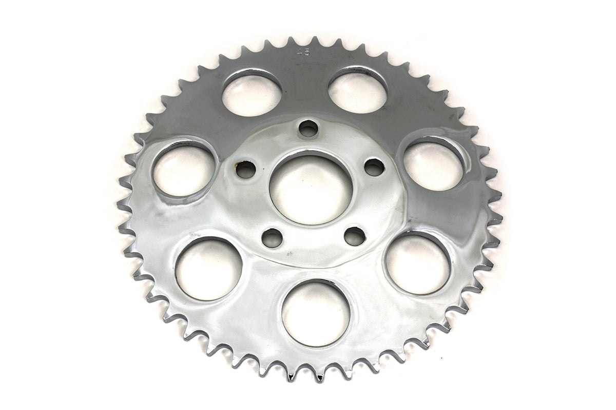 HARLEY Rear Sprocket Chrome 45 Tooth fits 1973-1984 FX,   1973-1984 FL,   1979-1981 XL,   1984-1985 FXST,