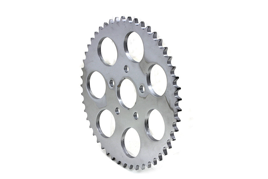 HARLEY Rear Sprocket Chrome 49 Tooth fits 1973-1984 FX,   1973-1984 FL,   1984-1985 FXST,   1979-1981 XL,
