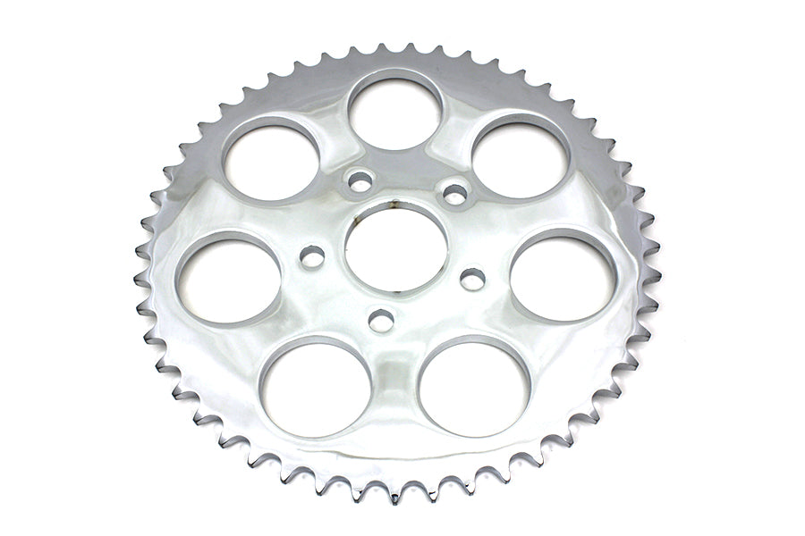 HARLEY Rear Sprocket Chrome 49 Tooth fits 1973-1984 FX,   1973-1984 FL,   1984-1985 FXST,   1979-1981 XL,