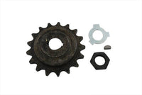 HARLEY Getriebe-Ritzel-Kit 17 Zähne Passend für 1938-1952 WL, 1938-1973 G,