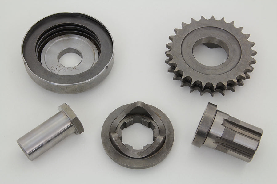 HARLEY Kompensator-Ritzel-Kit 25 Zähne Passend für 1994–2005 FXST, 1994–2005 FLST, 1994–2006 FLT, 1