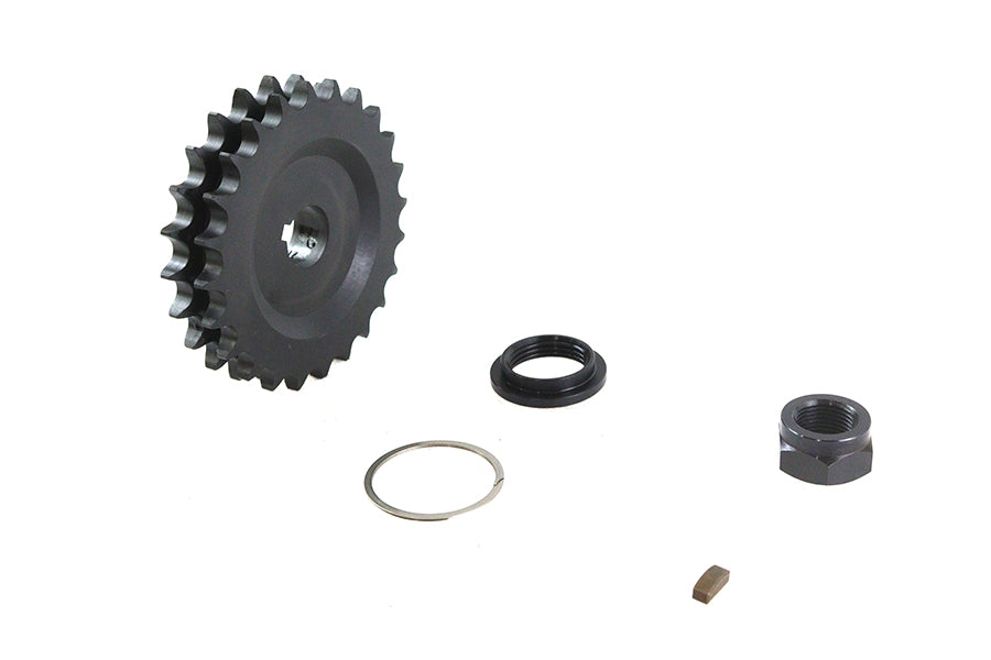 HARLEY Motorritzel-Kit 24 Zähne parkerisiert, passend für 1936-1952 EL, 1941-1954 FL,