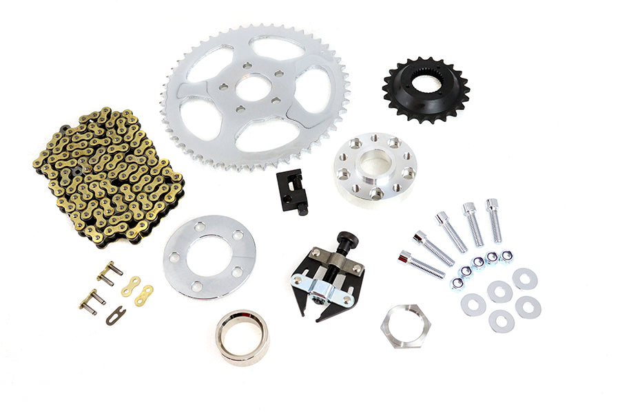 HARLEY York FXD Kettenantrieb-Kit hinten Passend für 1995-1999 FXD,
