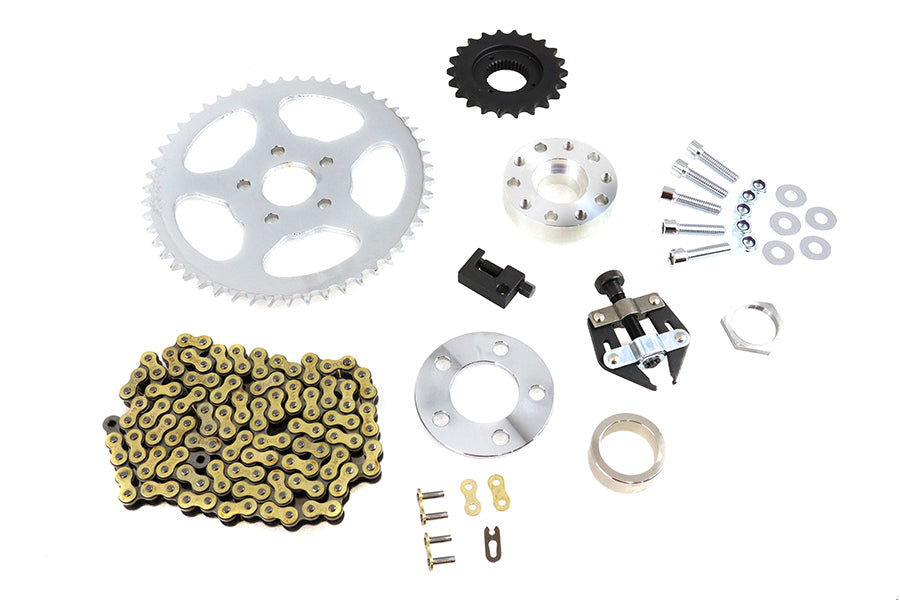 HARLEY York FXD Kettenantrieb-Kit hinten Passend für 1995-1999 FXD,