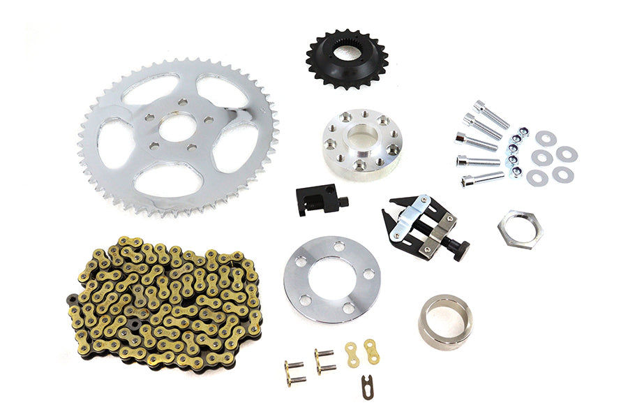 HARLEY York FXD Kettenantrieb-Kit hinten Passend für 1995-1999 FXD,