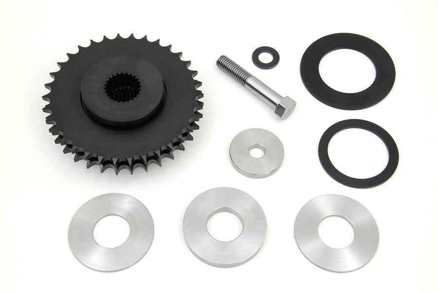 HARLEY Kompensator-Kettenrad-Kit 34 Zähne Passend für 2007-2017 FLST, 2007-2017 FXST, 2007-2017 FXD, 2