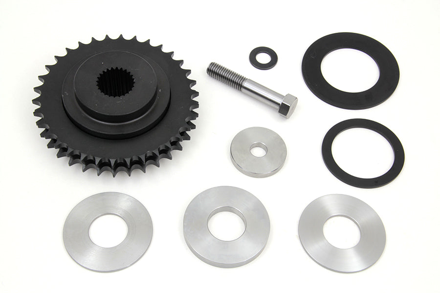 HARLEY Kompensator-Kettenrad-Kit 34 Zähne Passend für 2007-2017 FLST, 2007-2017 FXST, 2007-2017 FXD, 2
