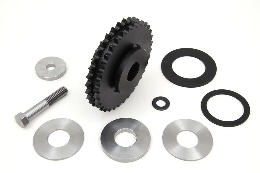 HARLEY Kompensator-Kettenrad-Kit 34 Zähne Passend für 2007-2017 FLST, 2007-2017 FXST, 2007-2017 FXD, 2