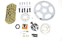 HARLEY York FXD Kettenantrieb-Kit hinten Passend für 2000-2005 FXD, 5-Gang 2000-2005 FXDWG, 5-Gang