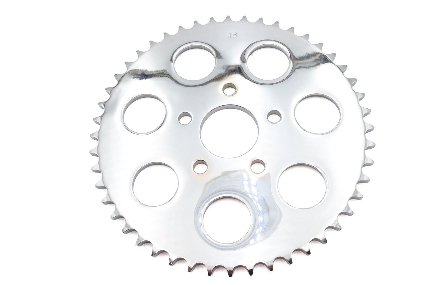 HARLEY Ultima Hinteres Kettenrad Chrom 48 Zähne Passend für 1986-1992 XL,