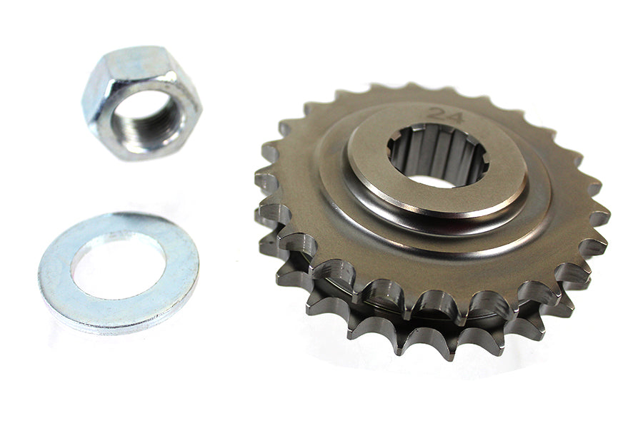 HARLEY Motorritzel 24 Zähne, passend für 1984-1993 FXR, 1984-1993 FXRS, 1991-1993 FXST, 1991-1993