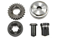 HARLEY Kompensator-Kettenrad-Kit 24 Zähne, passend für 1991-1993 FXST, 1991-1993 FLST, 1991-1993 FLT, 1