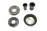HARLEY Kompensator-Kettenrad-Kit 24 Zähne, passend für 1991-1993 FXST, 1991-1993 FLST, 1991-1993 FLT, 1