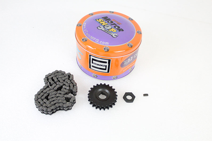 HARLEY 45 Zoll G Kettenrad und Kettensatz 22 Zähne passend für 1937-1973 G,
