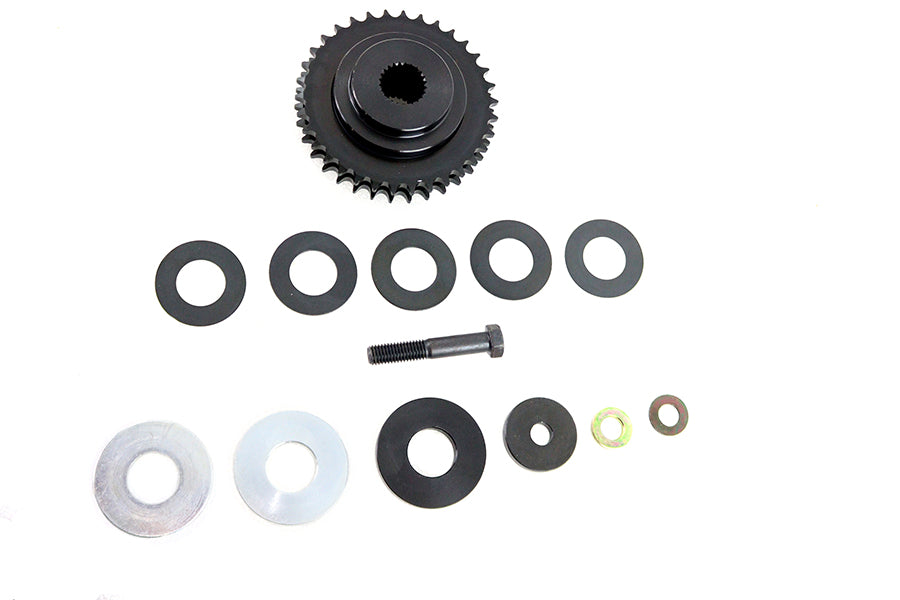 HARLEY BDL Kompensator-Ritzel-Kit 34 Zähne Passend für 2007-2017 FXST, 2007-2017 FLST, 2007-UP FLT,